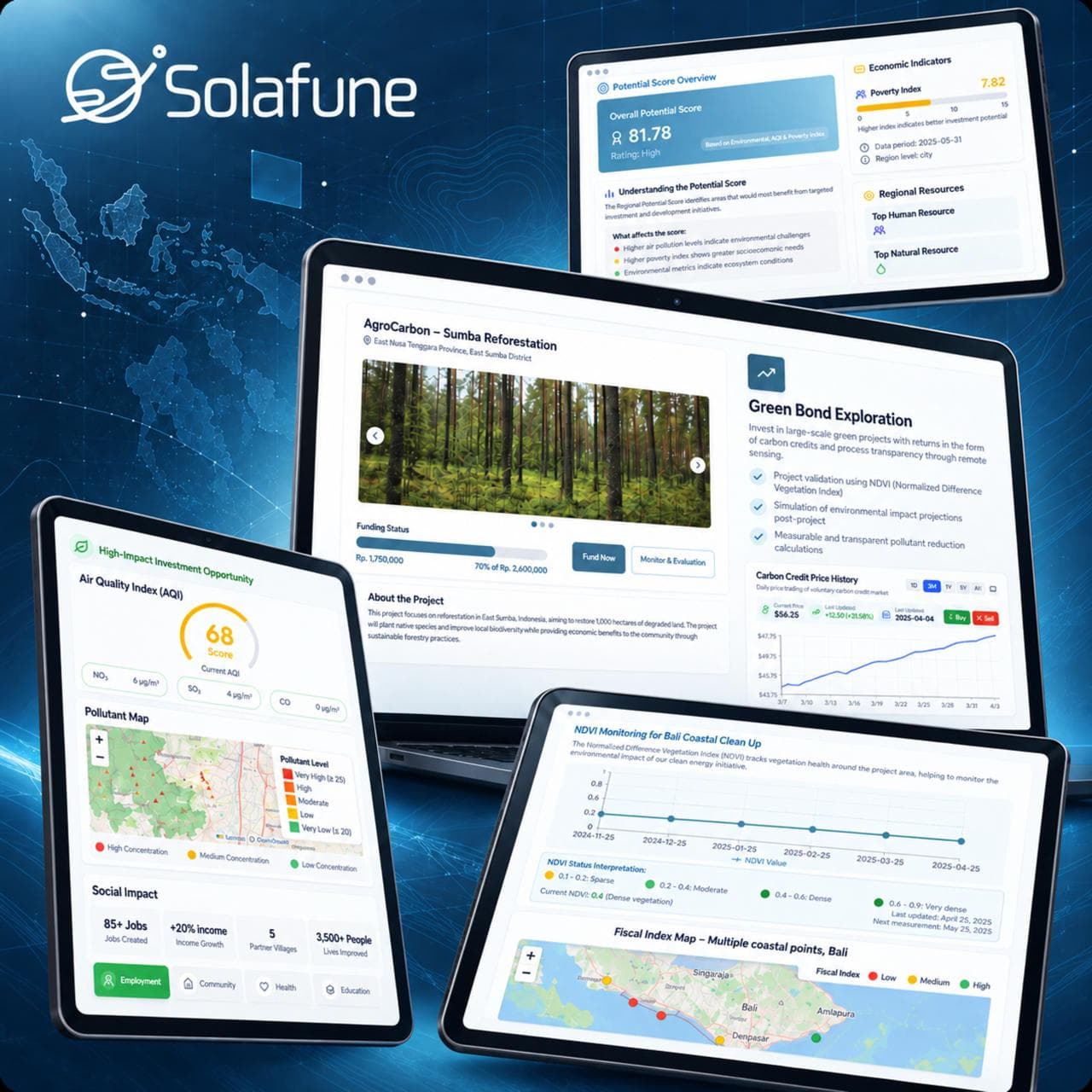 Solafune: AI-Powered Fiscal Intelligence product preview